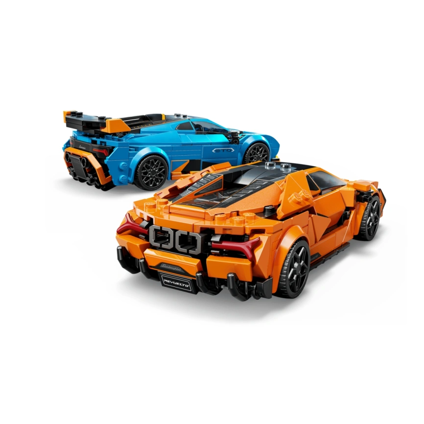 Конструктор LEGO Speed Champions Lamborghini Revuelto & Lamborghini Huracan STO 77238 фото 4