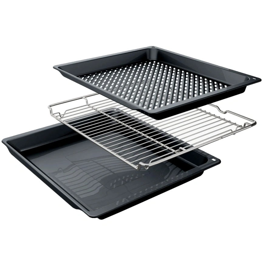 Электрический духовой шкаф Bosch Serie 6 HBG536EB4 Black фото 2