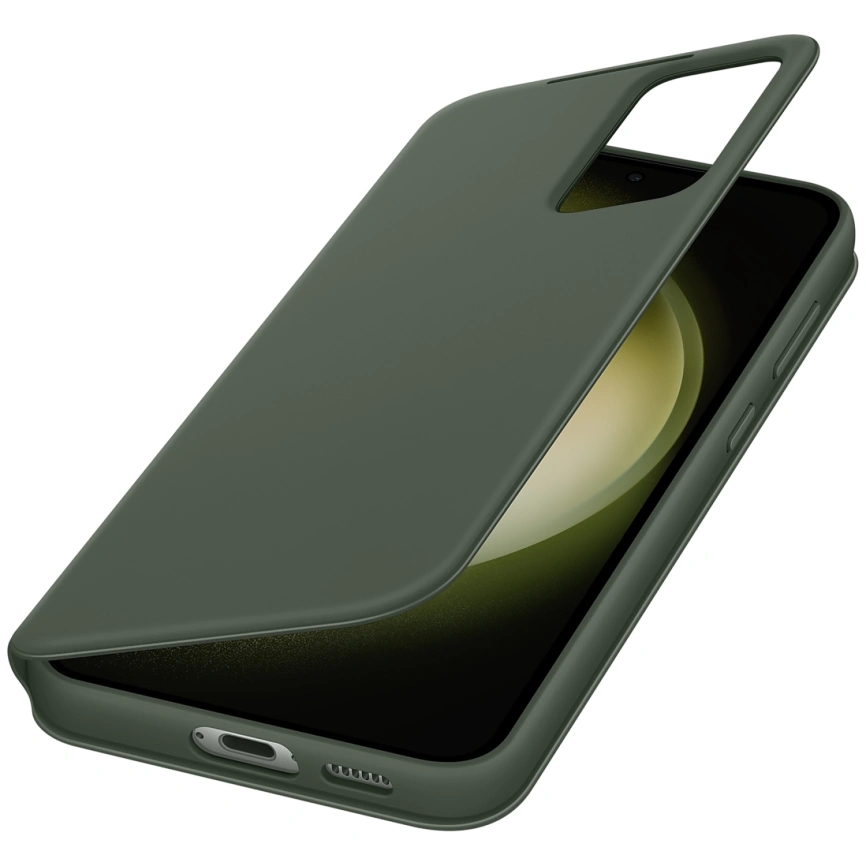 Чехол Samsung Smart View Wallet Case для Galaxy S23 Plus Khaki фото 1