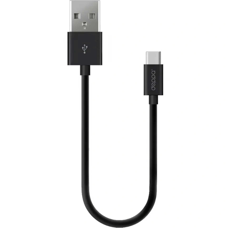 Кабель Deppa USB-A/USB-C 2m Black (72313) фото 4