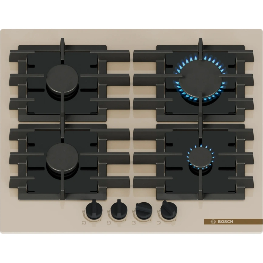Газовая варочная панель Bosch Serie 6 PPP6B1J40R Beige фото 1