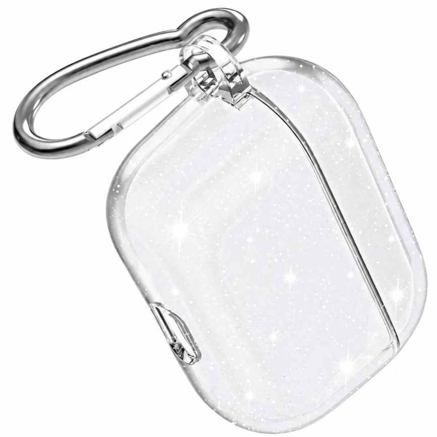 Чехол Gurdini для AirPods 4 Diamond Clear фото 1