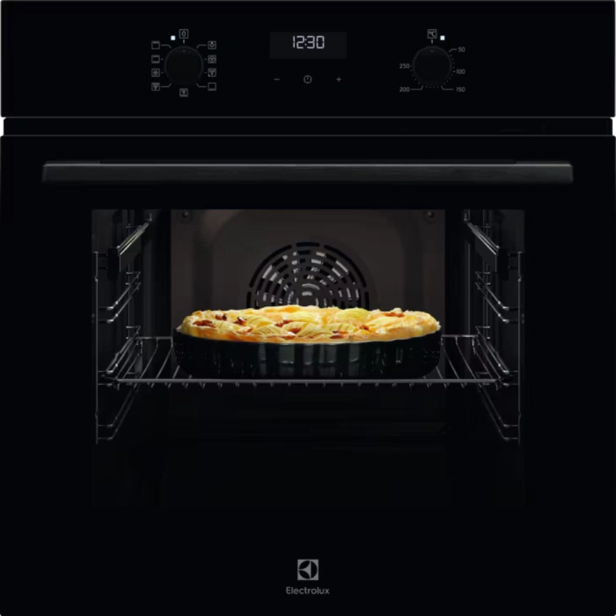 Электрический духовой шкаф Electrolux KODEF70BZ Black фото 1