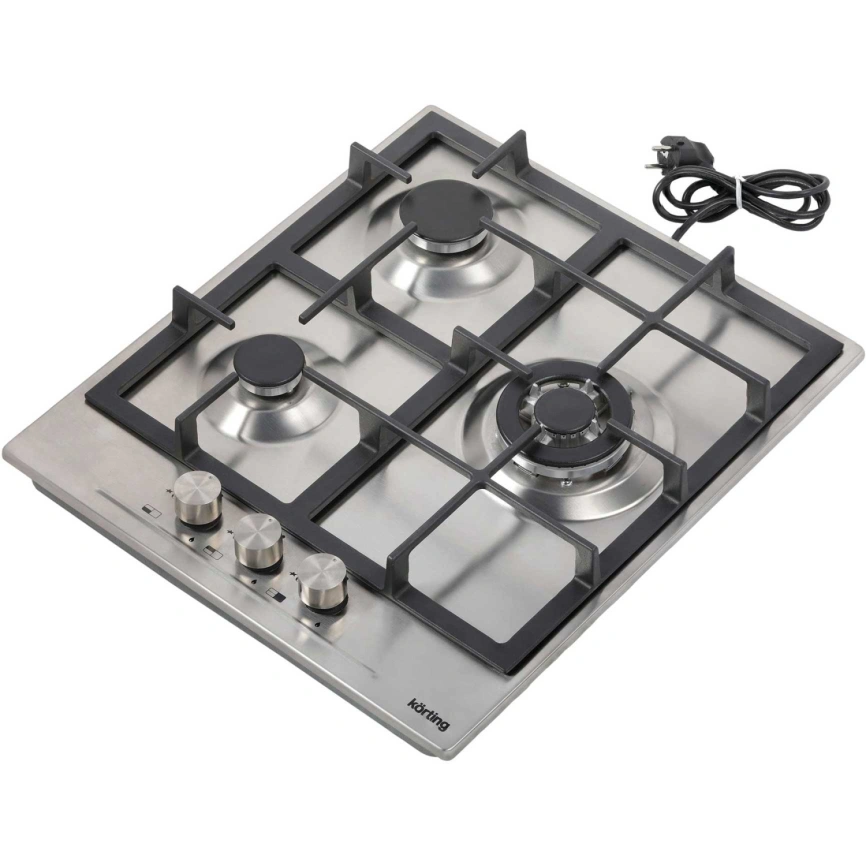 Газовая варочная панель Korting HG 465 CTX Gray фото 4