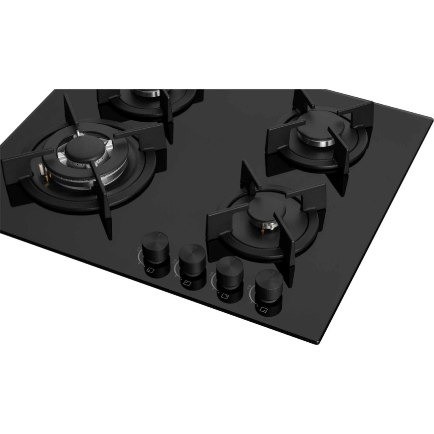 Газовая варочная панель Weissgauff HGG 640 BGB Black фото 4