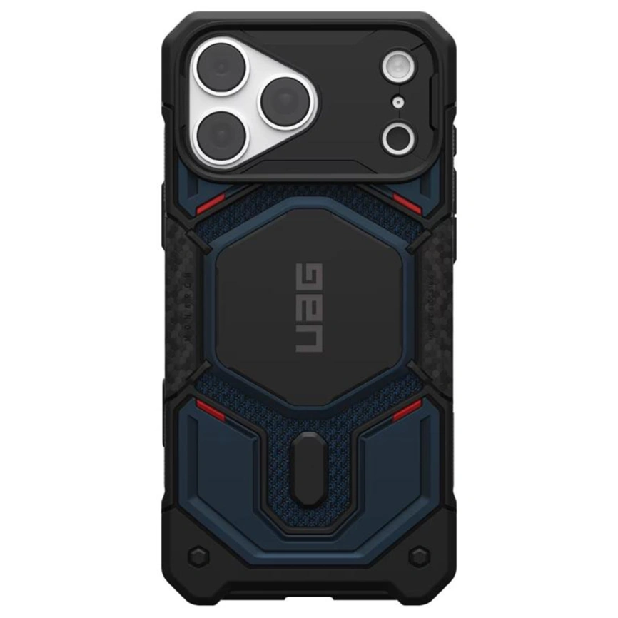 Чехол UAG MagSafe Monarch Pro для iPhone 18 Pro Max Kevlar-Mallard (114568113955) фото 1