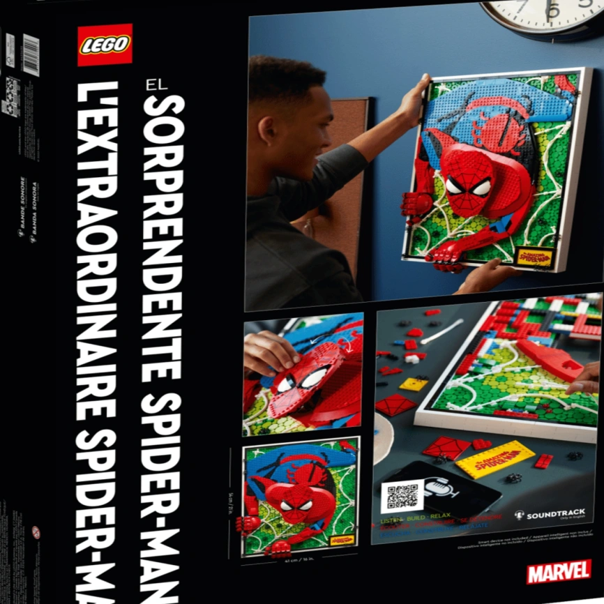 Конструктор LEGO Art The Incredible Spider-Man 31209 фото 2