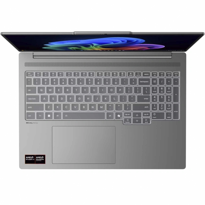 Ноутбук Lenovo IdeaPad 5 Pro 16AKP10 16 OLED/ R5 AI 340/16Gb/512Gb SSD (83JN000XUS) Arctic Grey фото 5