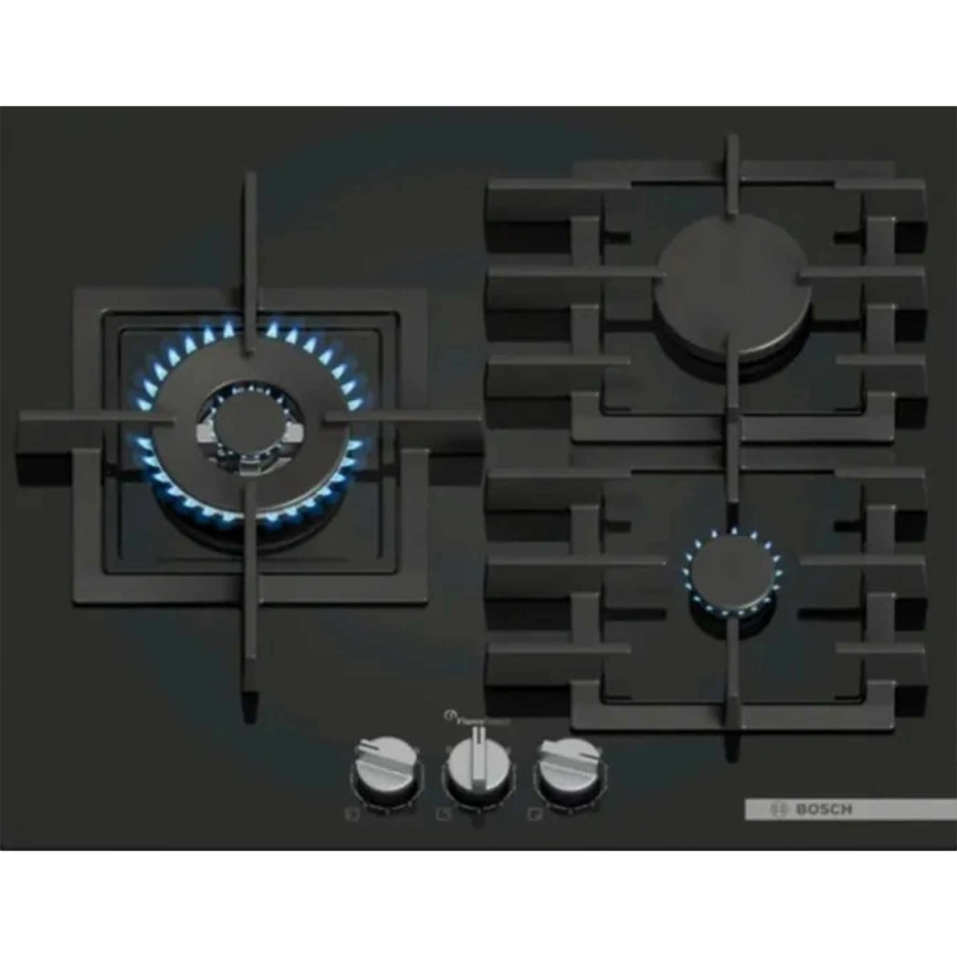 Газовая варочная панель Bosch Serie 6 PPC6A6I40O Black фото 1