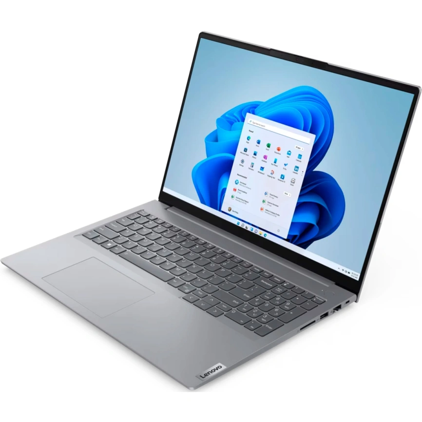 Ноутбук Lenovo ThinkBook 16 G6 IRL 16 WUXGA IPS/ i5-13420H/32Gb/1TbSSD (21KH00V7AK) Arctic Grey фото 3