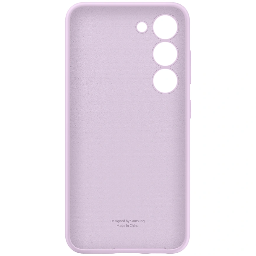 Чехол Samsung Series для Galaxy S23 Silicone Case Lilac фото 2