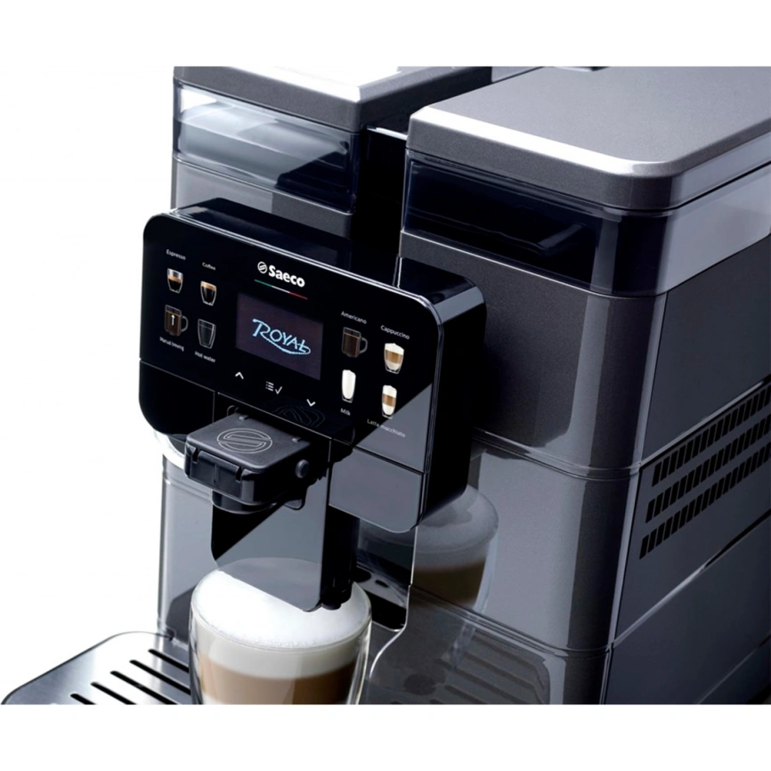 Кофемашина Saeco New Royal Plus Black фото 2