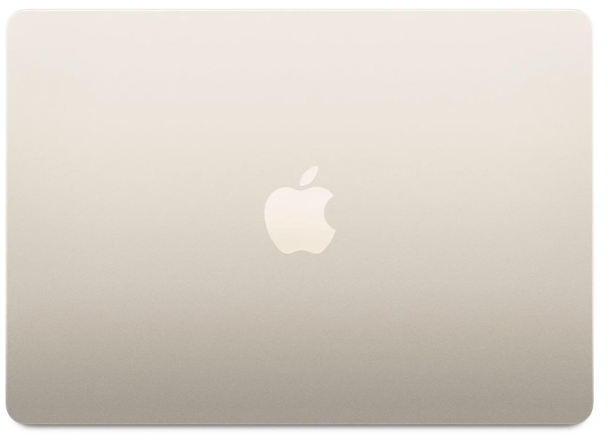 Ноутбук Apple MacBook Air (2022) 13 M2 8C CPU, 10C GPU/24Gb/256Gb SSD (Z15Y002N4) Starlight фото 3