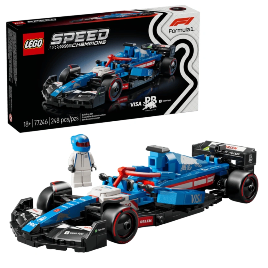 Конструктор LEGO Speed Champions Visa Cash App RB VCARB 01 F1 Race Car 77246 фото 1