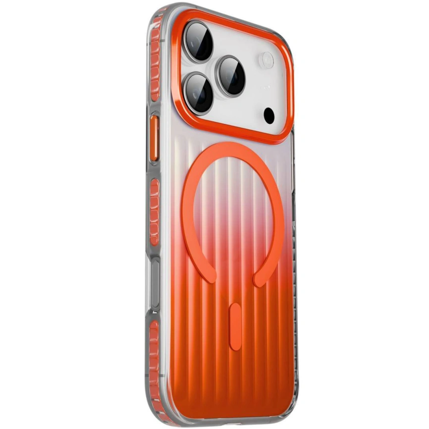 Чехол Gurdini Ocean Case Transparent для iPhone 17 Pro Max Orange фото 1