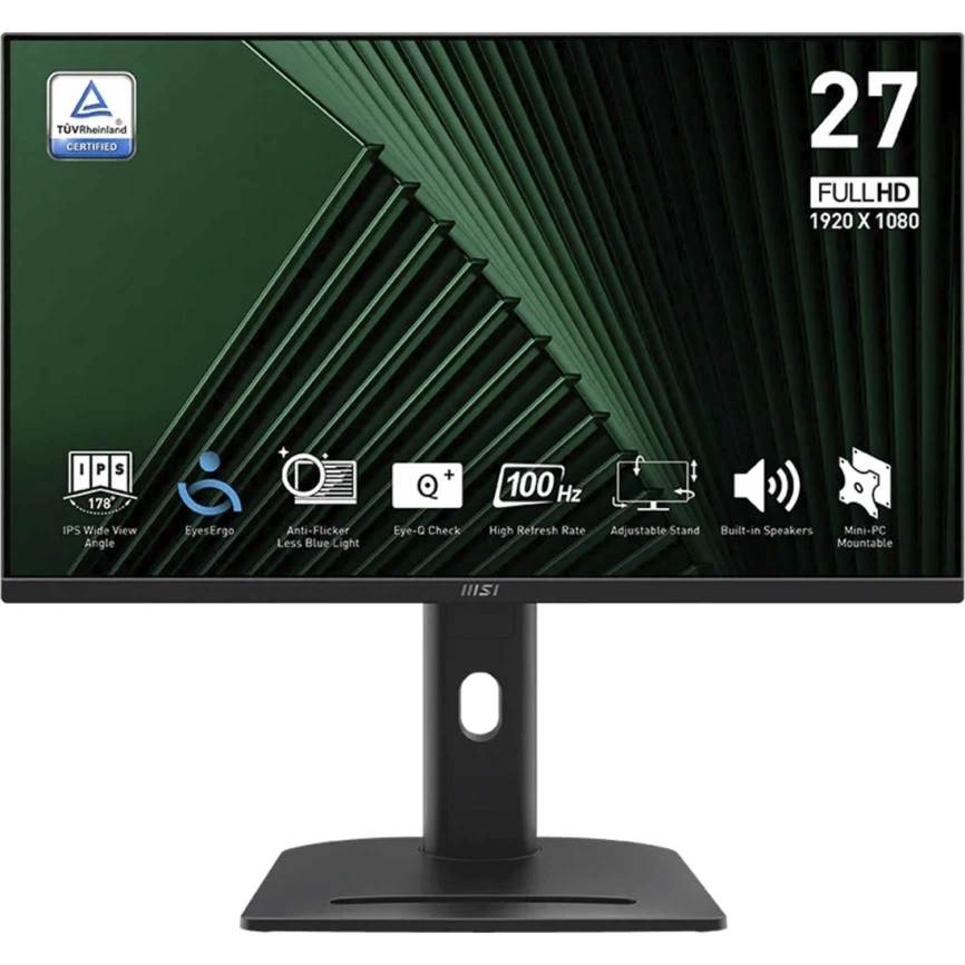 Монитор MSI 27" PRO MP275PG IPS Black (9S6-3PC39M-084) фото 1