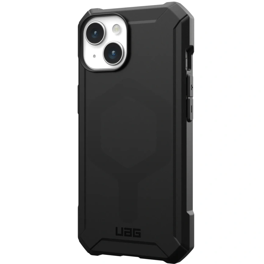 Чехол UAG Essential Armor with MagSafe для iPhone 15 Black (114288114040) фото 8