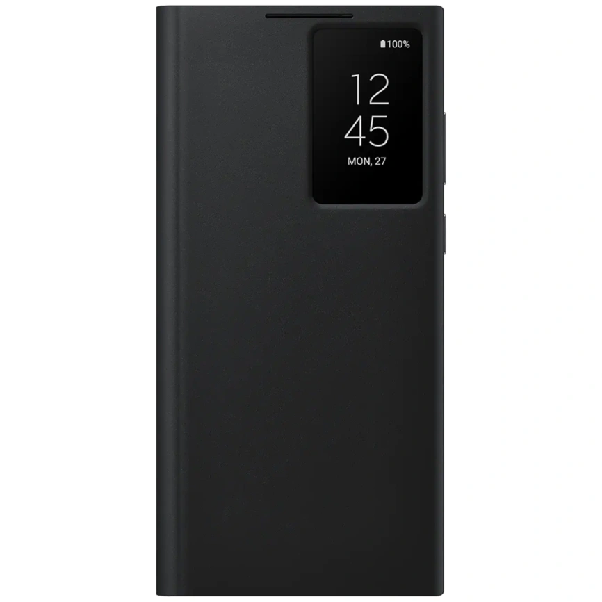 Чехол Samsung Smart Clear View Cover для Galaxy S22 Ultra (EF-ZS908CBEGRU) Black фото 1