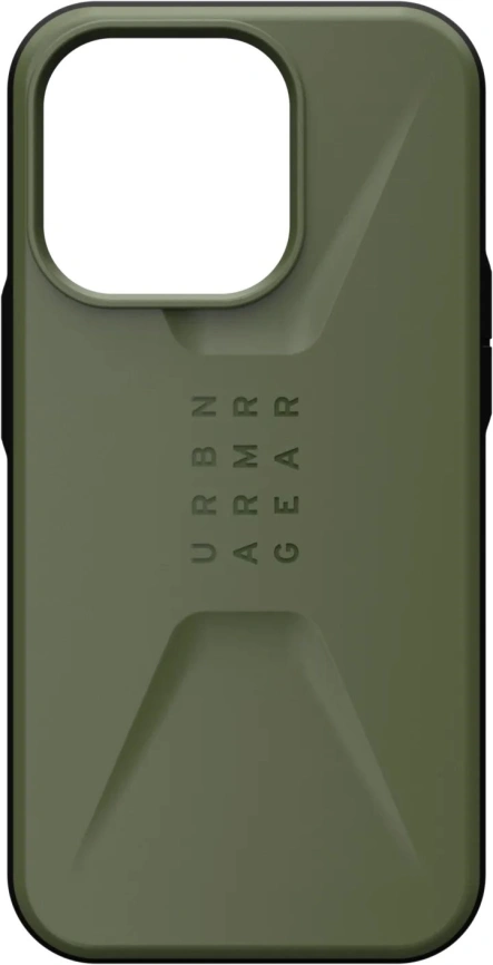 Чехол UAG Civilian для iPhone 14 Pro Olive фото 1