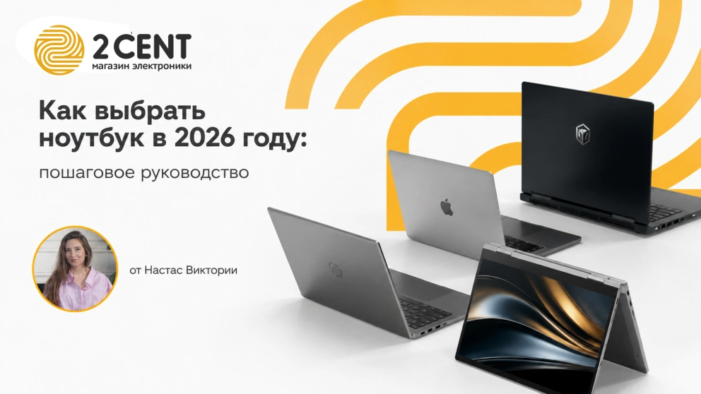 Как выбрать ноутбук в 2026 году: пошаговое руководство от Настас Виктории